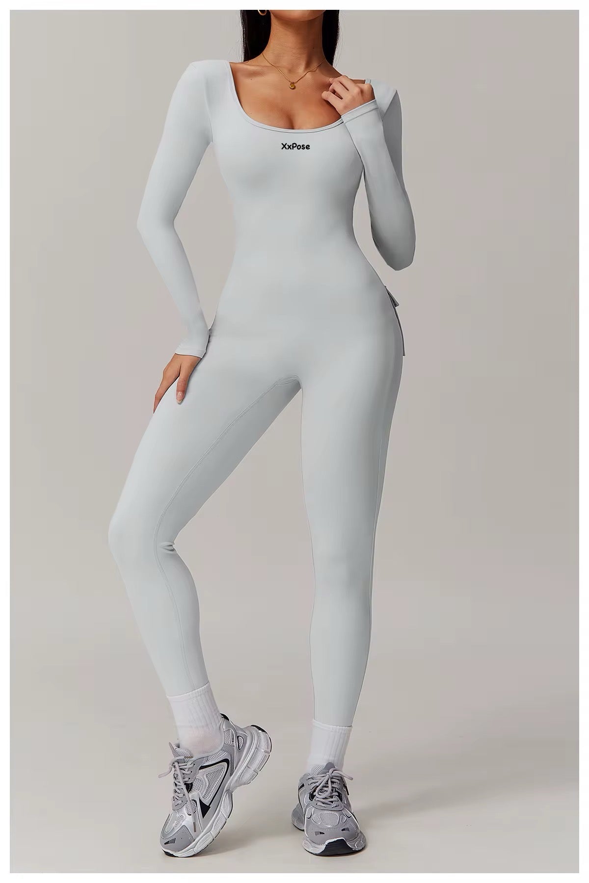 Vixen Long-Sleeve Jumpsuit