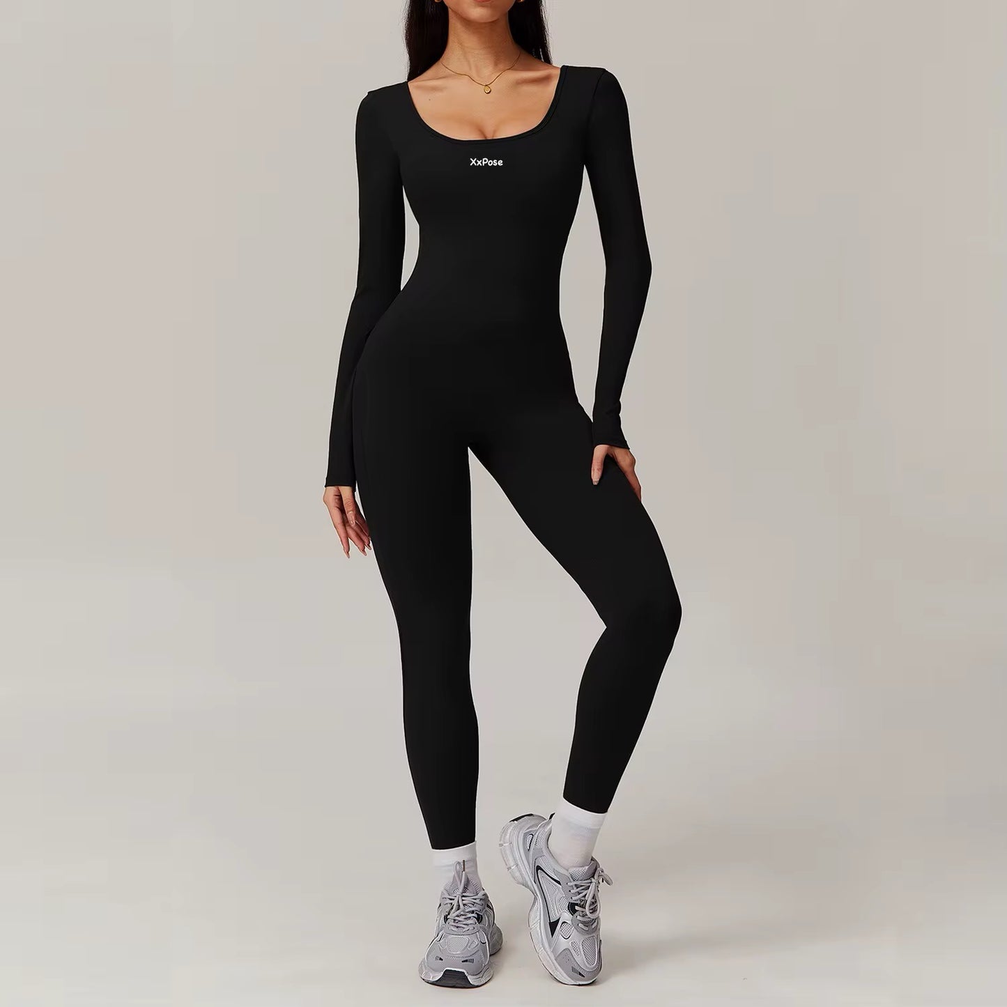 Vixen Long-Sleeve Jumpsuit