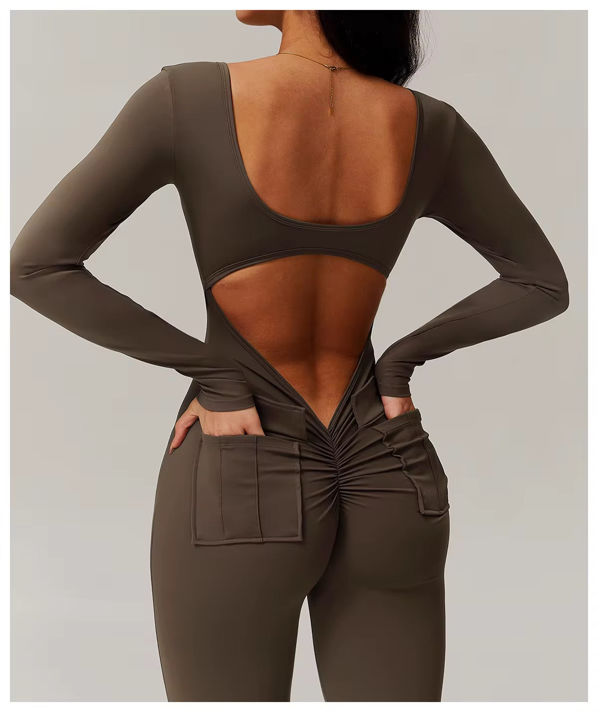 Vixen Long-Sleeve Jumpsuit