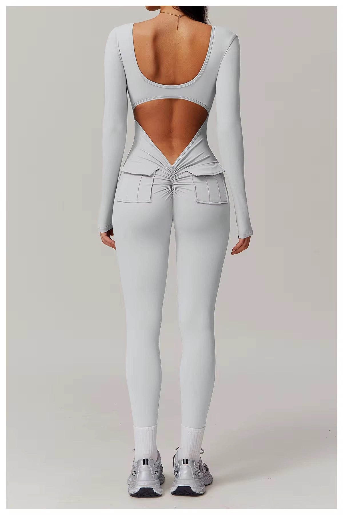 Vixen Long-Sleeve Jumpsuit