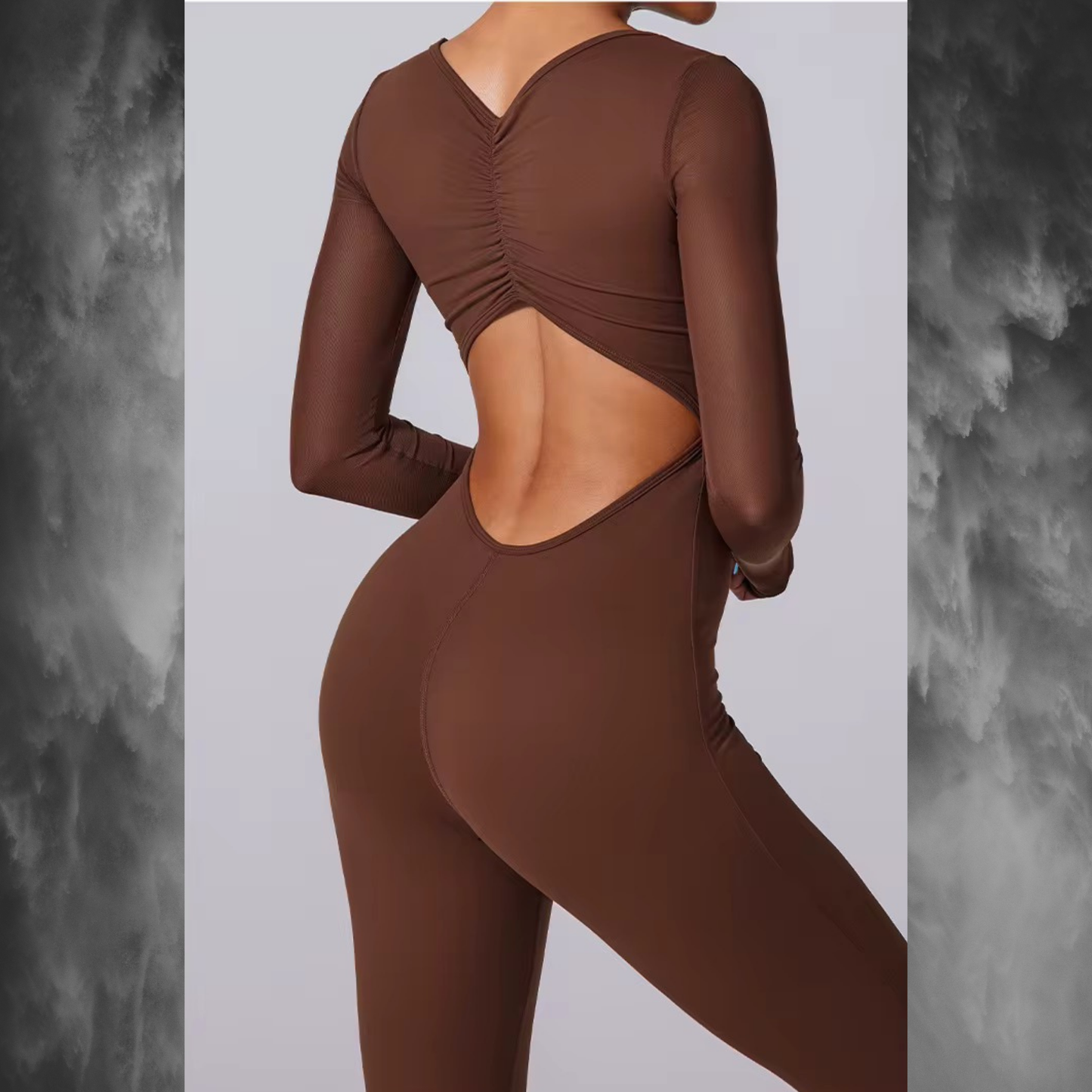 FlexMesh Long-Sleeve Jumpsuit