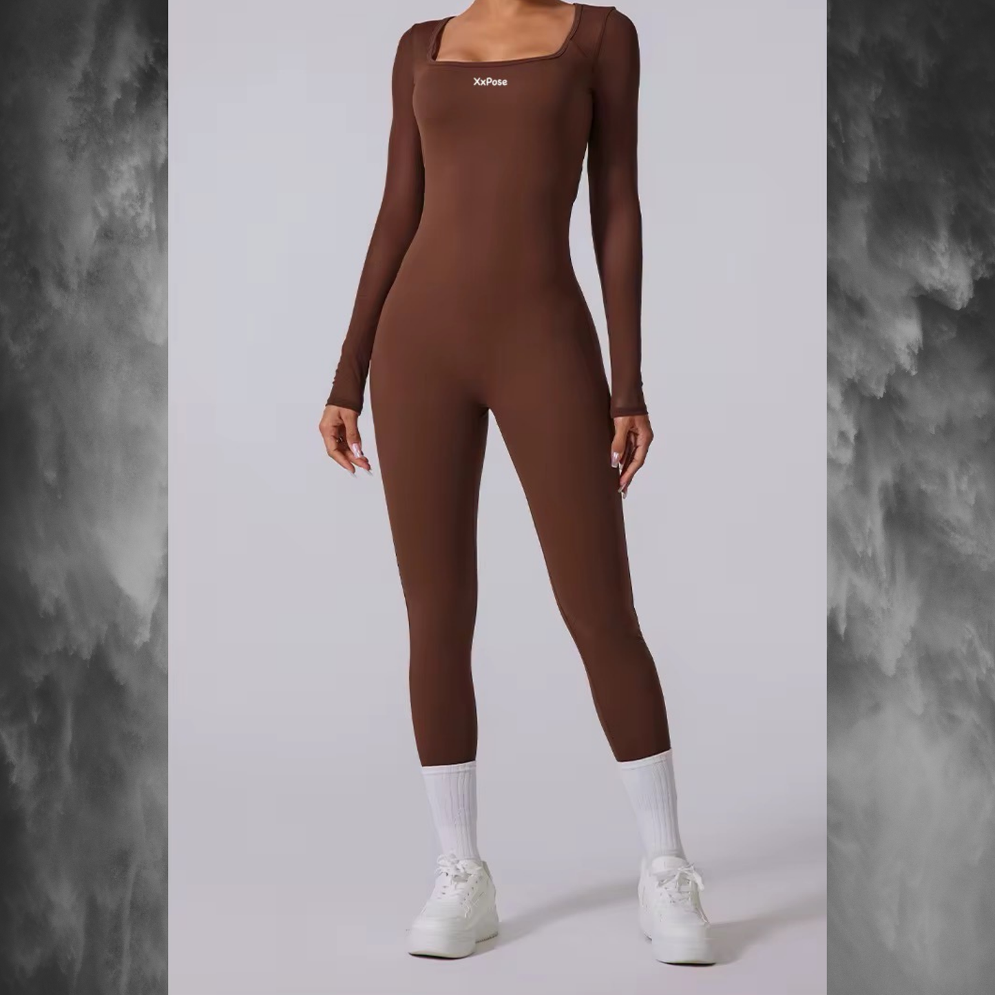 FlexMesh Long-Sleeve Jumpsuit